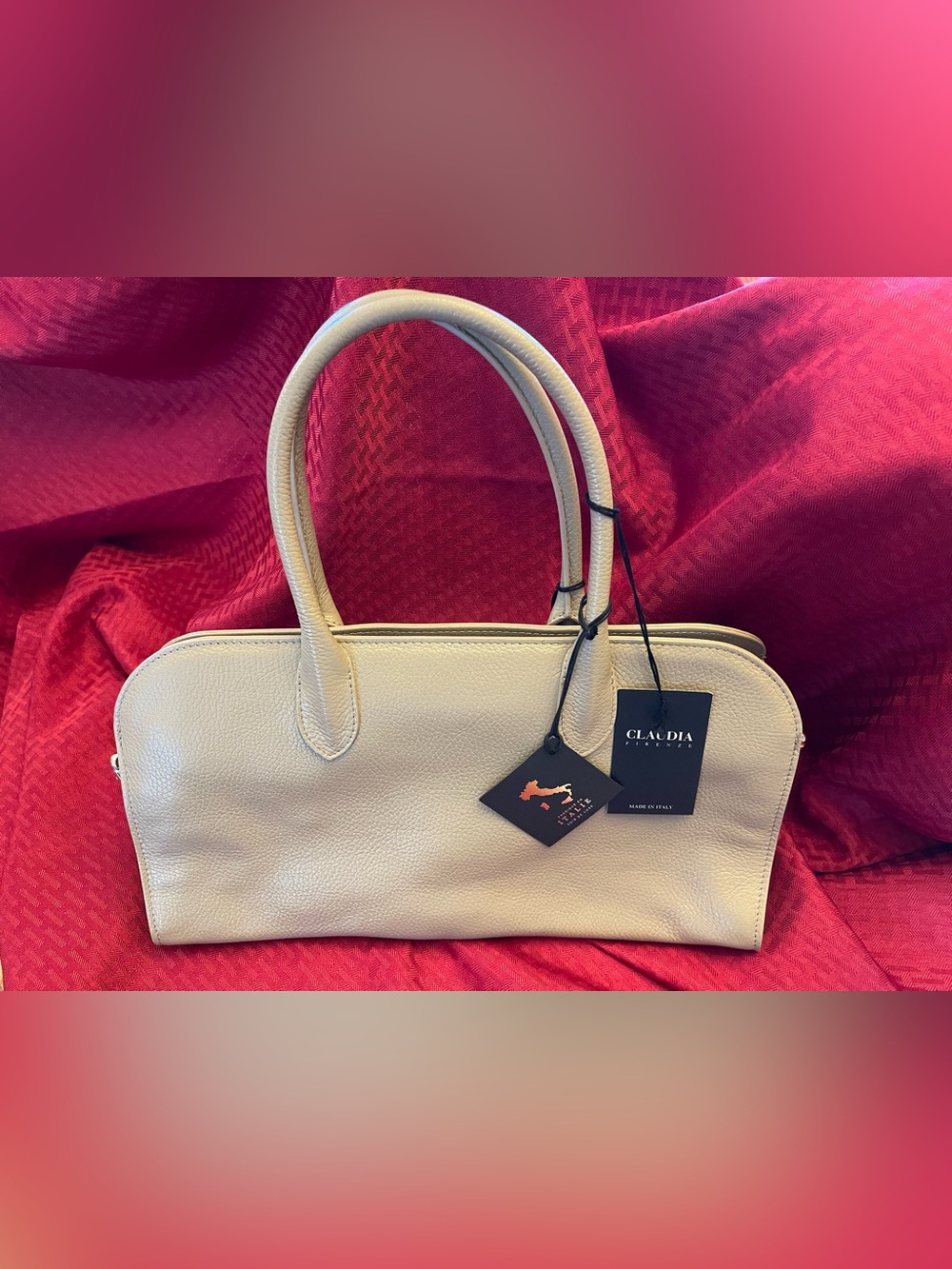 Claudia Firenze Italian Leather Shoulder Bag